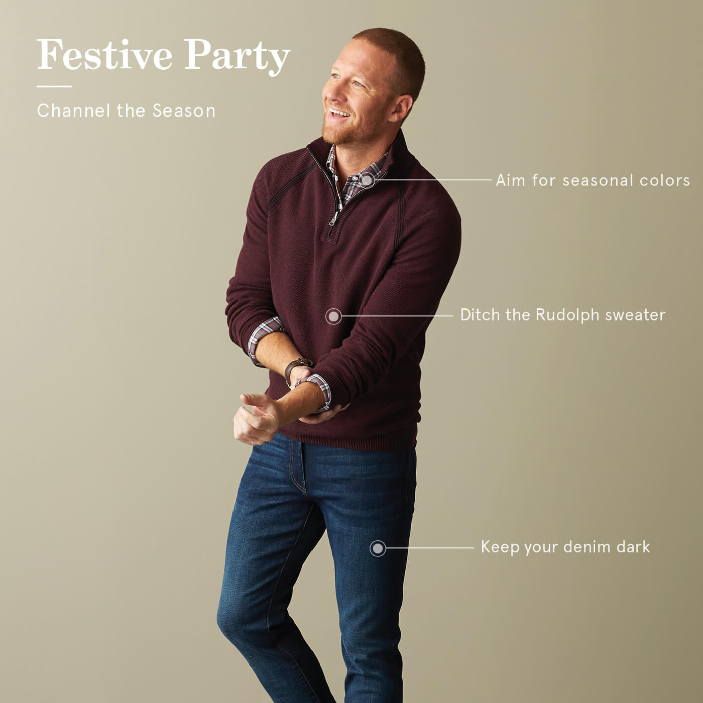 casual party dress for man