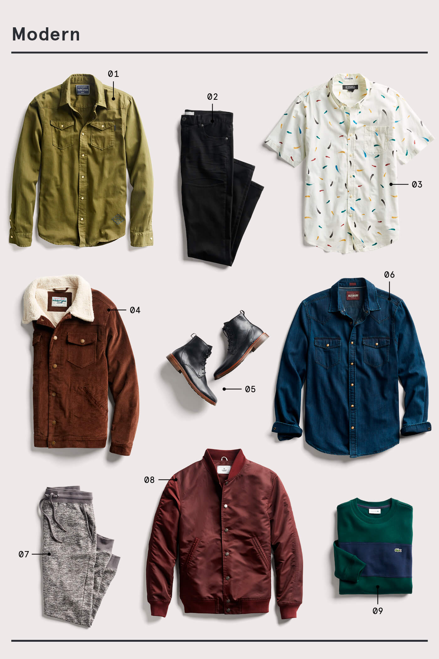 men's modern style essentials