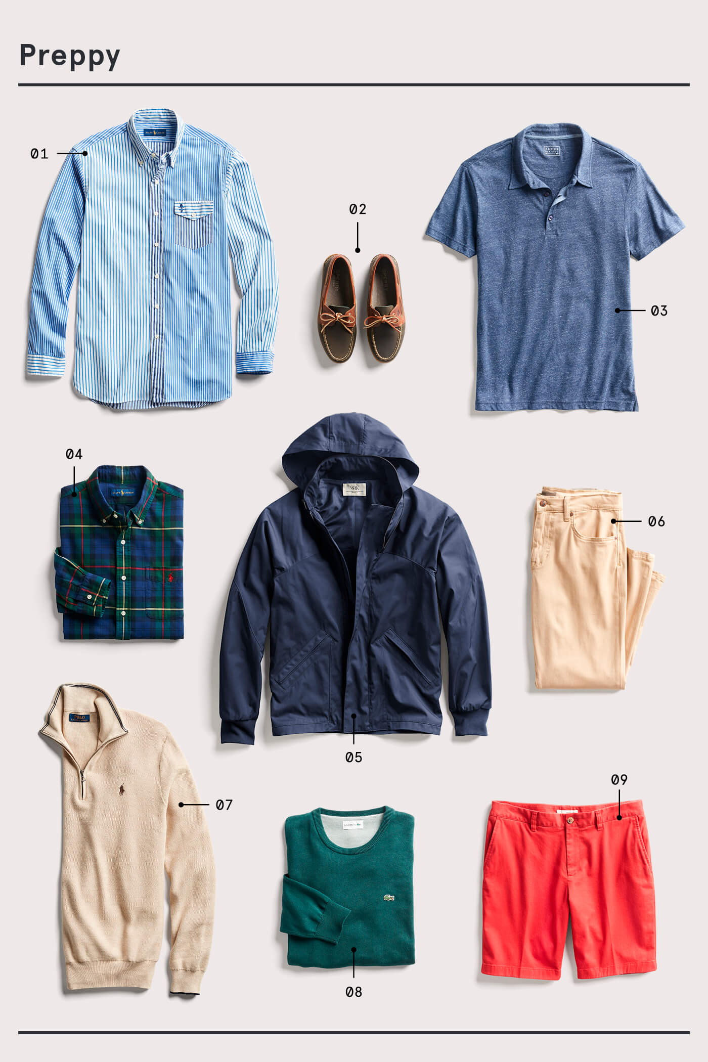 men's preppy style essentials