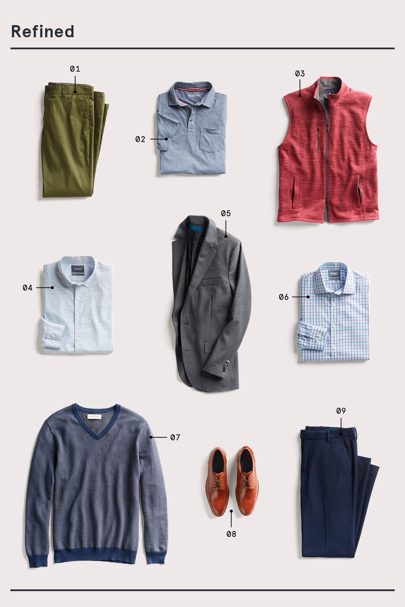 business casual essentials men's