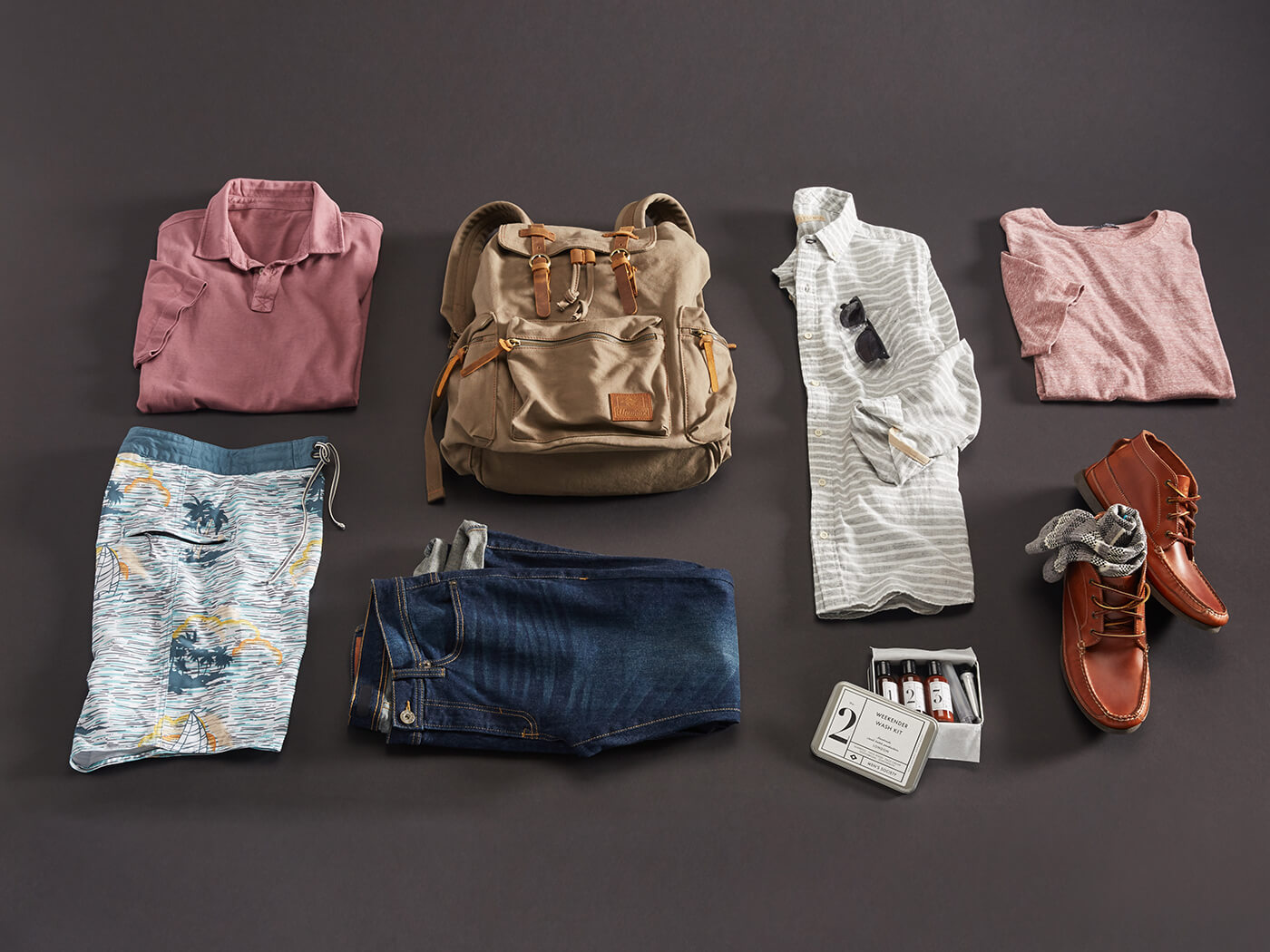 Three ways to wear: weekend bags