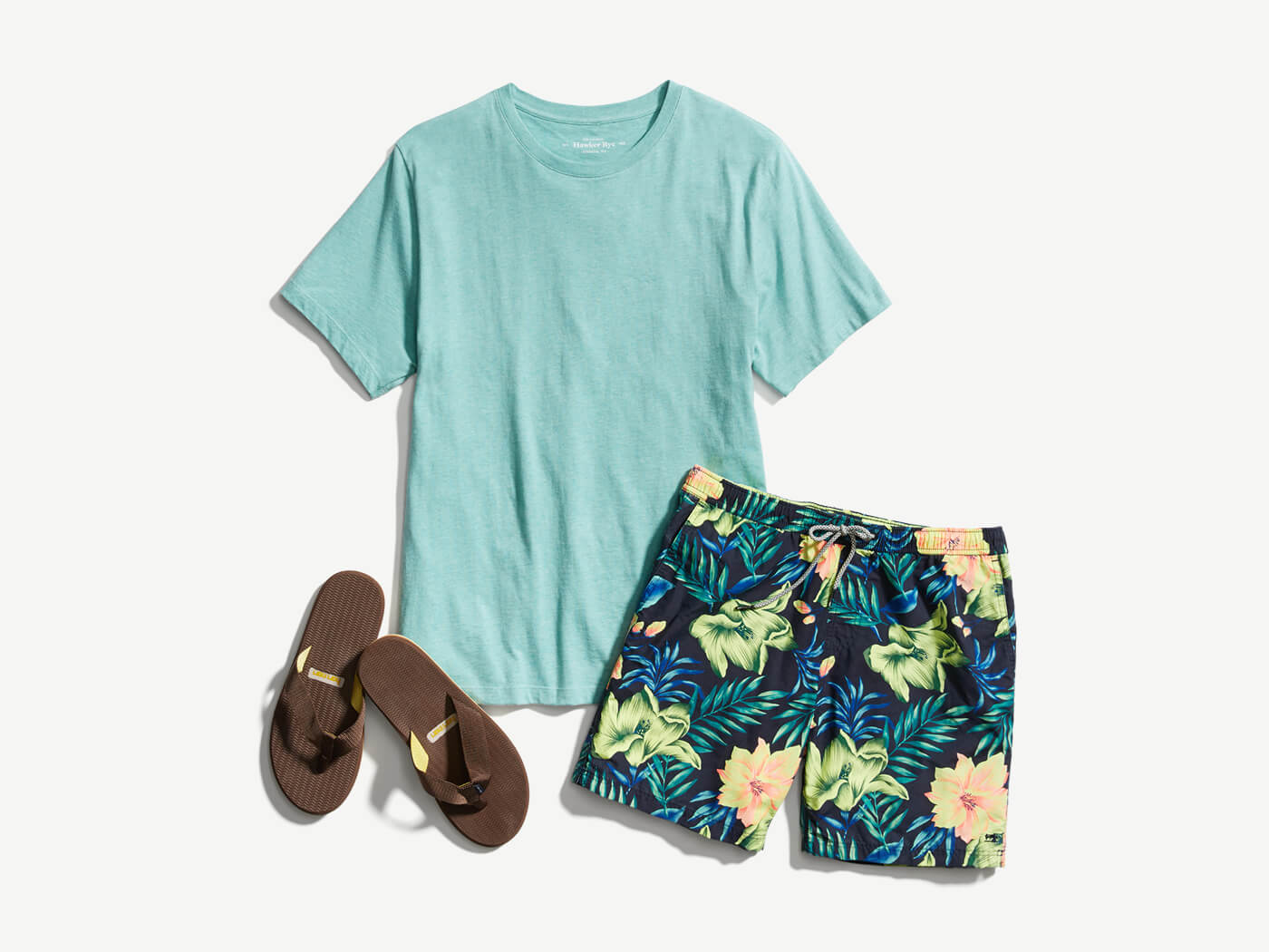 tropical summer attire