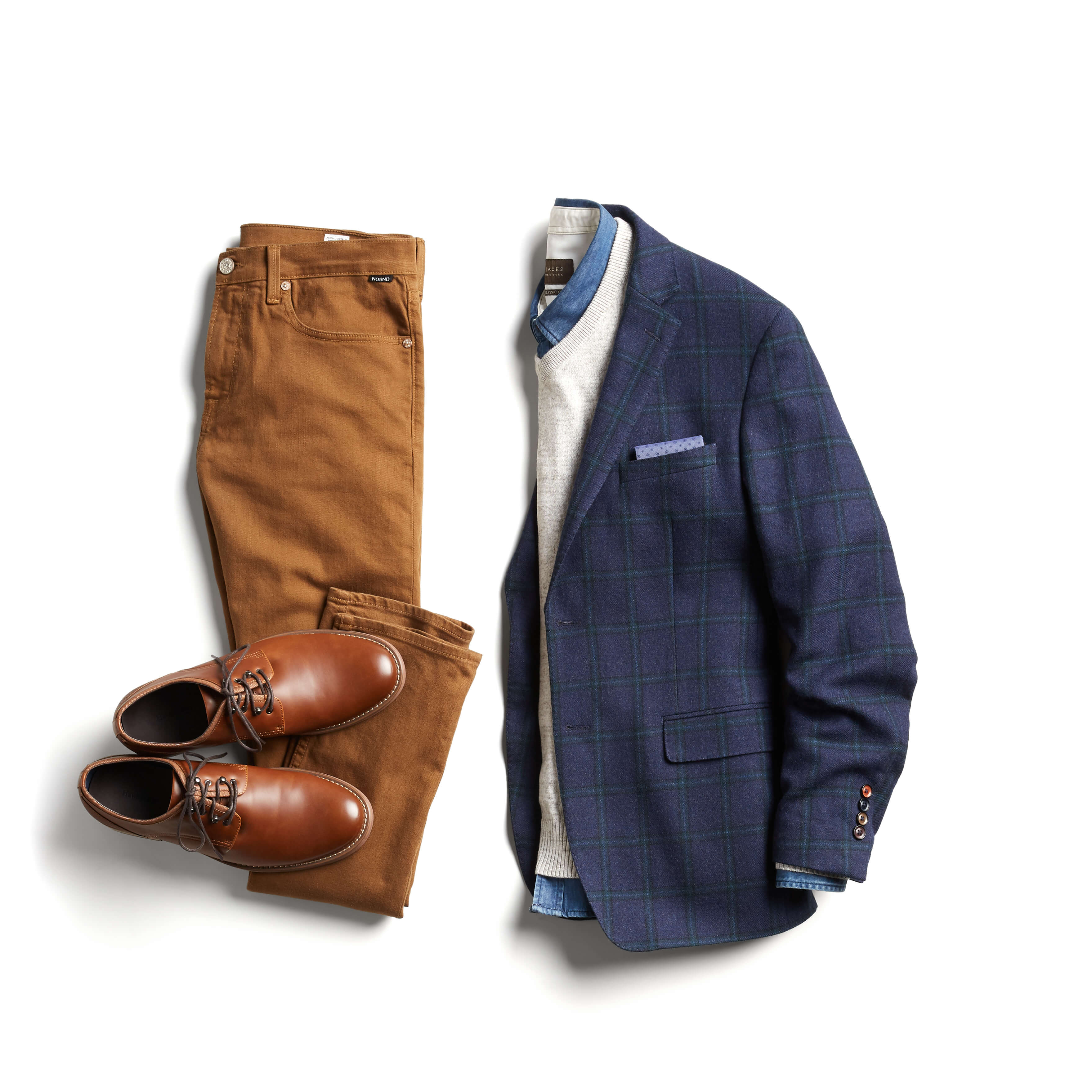 brown shoes combination casual